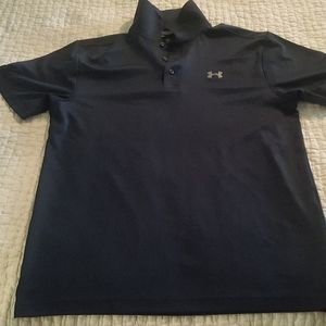 Under Armour Navy Polo Shirt Med